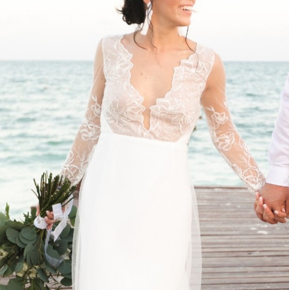 Rime Arodaky Ailey Wedding Gown - Picture 1 of 12